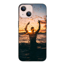 Load image into Gallery viewer, Apple iPhone 13 Soft case (back printed, black)
