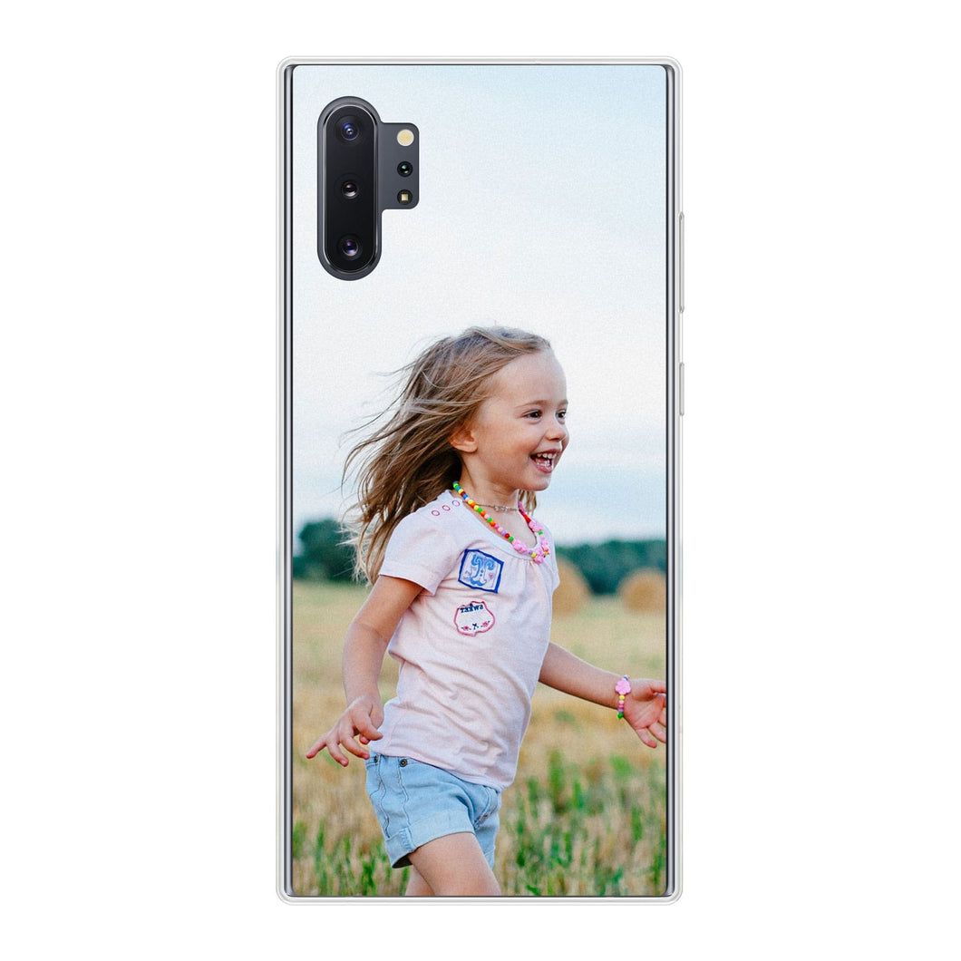 Samsung Galaxy Note 10 Plus / Note 10 Plus 5G Soft case (back printed, transparent)