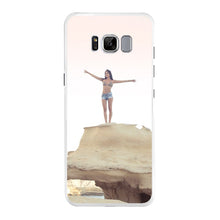 Load image into Gallery viewer, Samsung Galaxy S8 Hard case (back printed, white)
