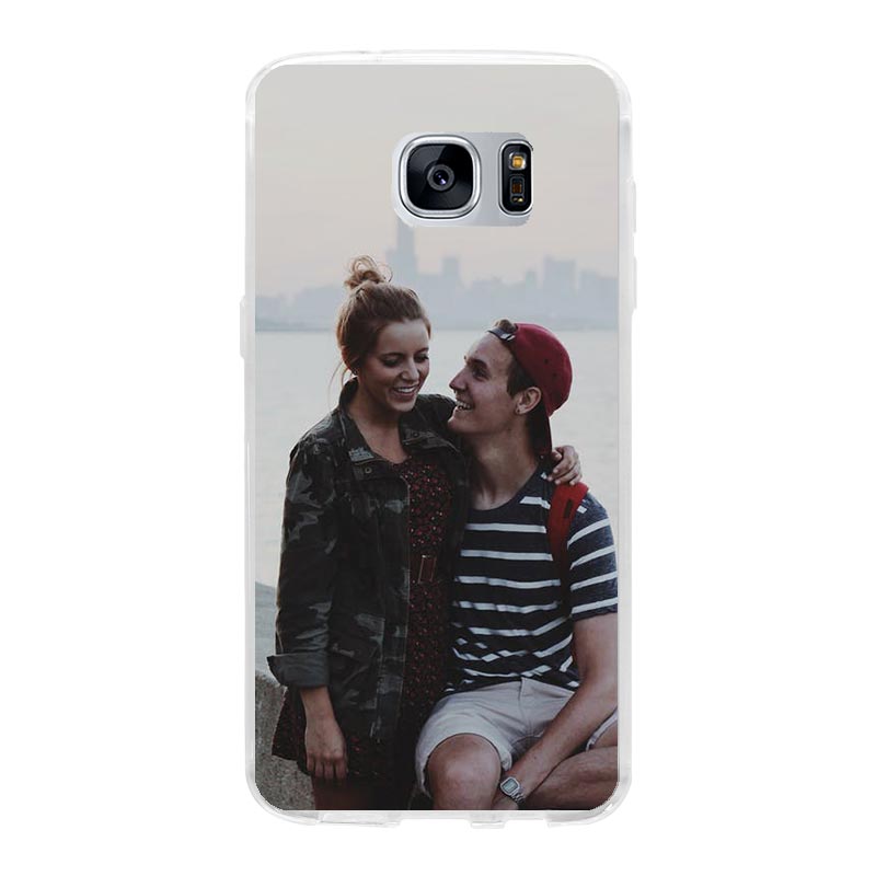Samsung Galaxy S7 Edge Soft case (back printed, transparent)