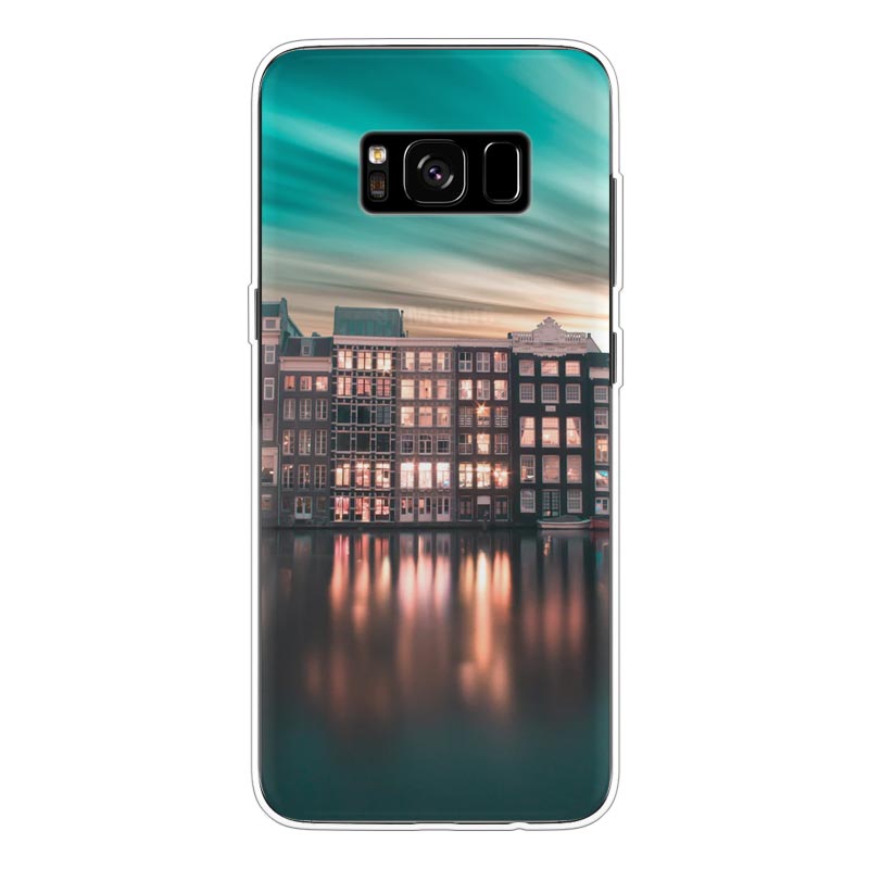 Samsung Galaxy S8 Plus Soft case (back printed, transparent)