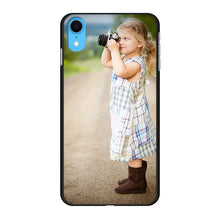 Load image into Gallery viewer, Apple iPhone Xr Hard case (back printed, black)
