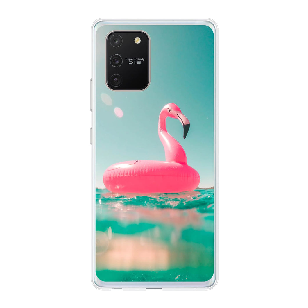 Samsung Galaxy S10 Lite Soft case (back printed, transparent)