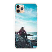 Load image into Gallery viewer, Apple iPhone 11 Pro Max Hard case (back printed, transparent)
