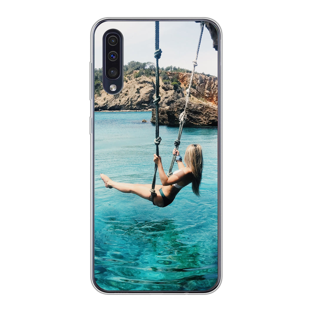 Samsung Galaxy A30s / Galaxy A50 / Galaxy A50s Soft Case (back printed, transparent)