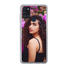 Load image into Gallery viewer, Samsung Galaxy A21s Soft case (back printed, transparent)
