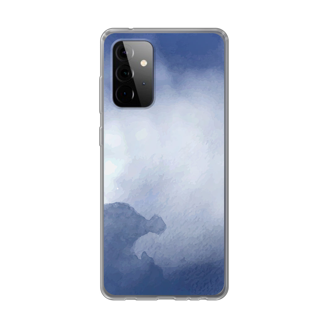 Samsung Galaxy A72 5G Soft case (back printed, transparent)