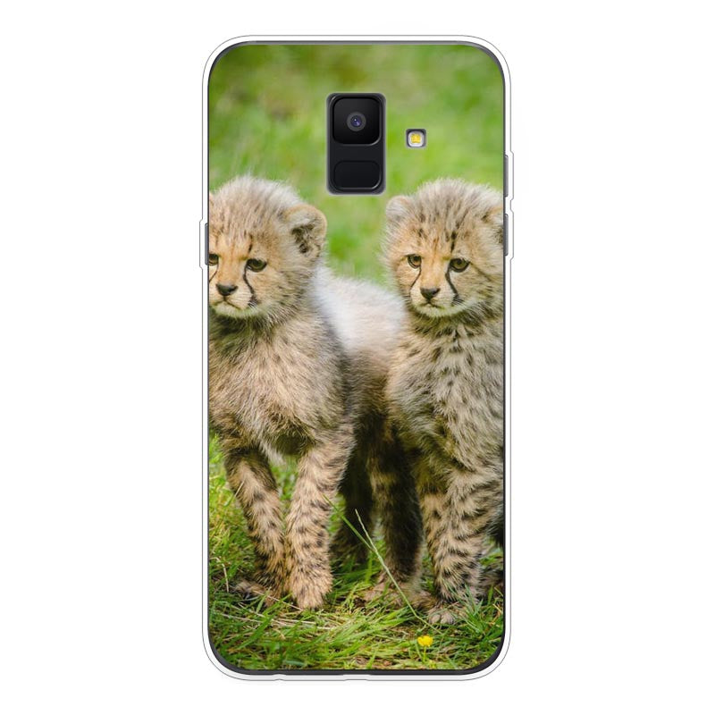 Samsung Galaxy A6 (2018) Soft case (back printed, transparent)