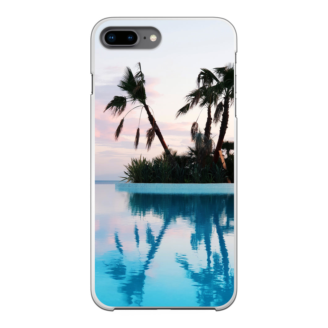 Apple iPhone 7 Plus / 8 Plus Hard case (back printed, white)